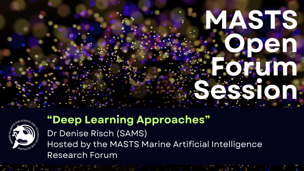 MASTS AI Open Forum Session